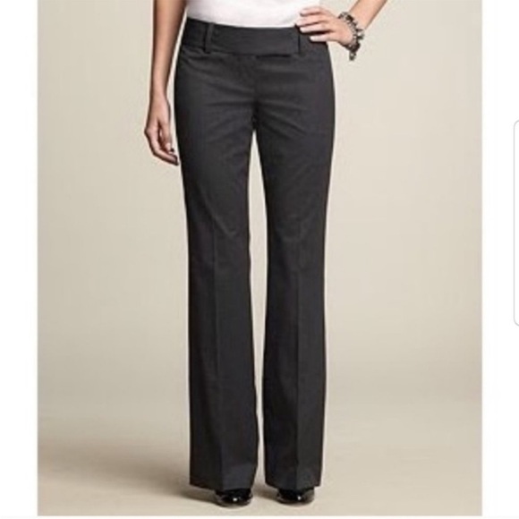 Ann Taylor Pants - Ann Taylor Lindsay Wool Cashmere Pants Trousers Gray Size 2 Petite